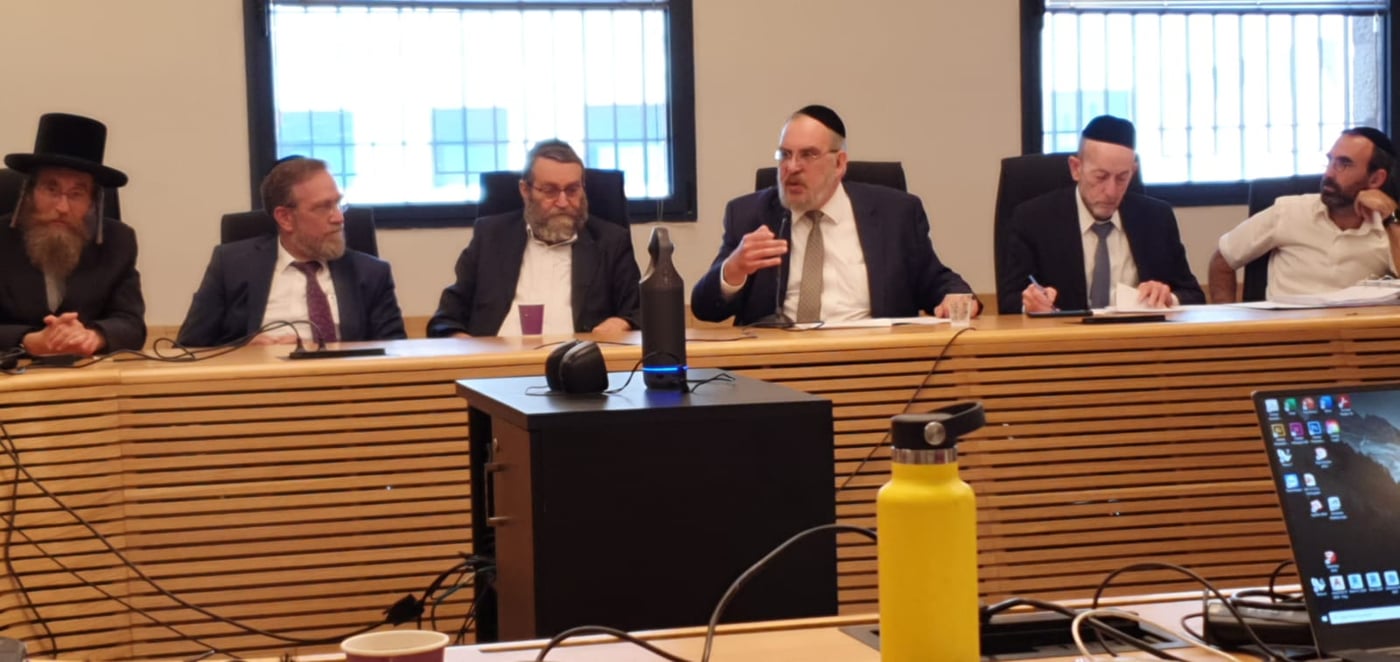 חברי הכנסת החרדיים בדיון בוועדה