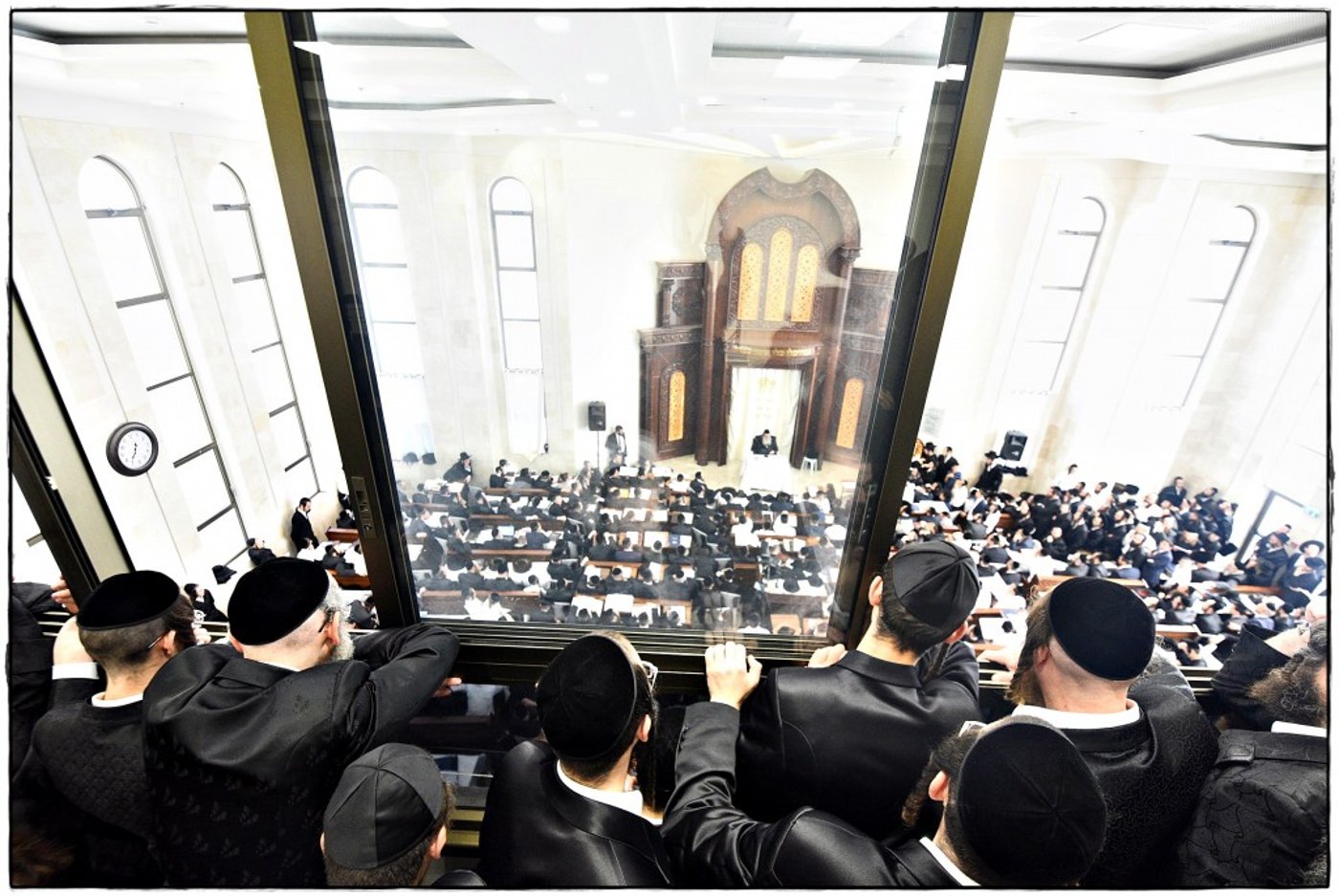 חג בביתר עילית: אלפים בשיעורו של הגר"ש אלתר • תיעוד