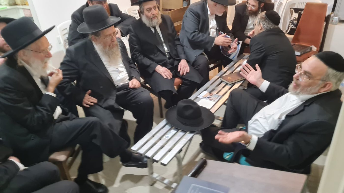 תיעוד מסכם: כולם הגיעו לנחם את חה"כ יעקב אשר