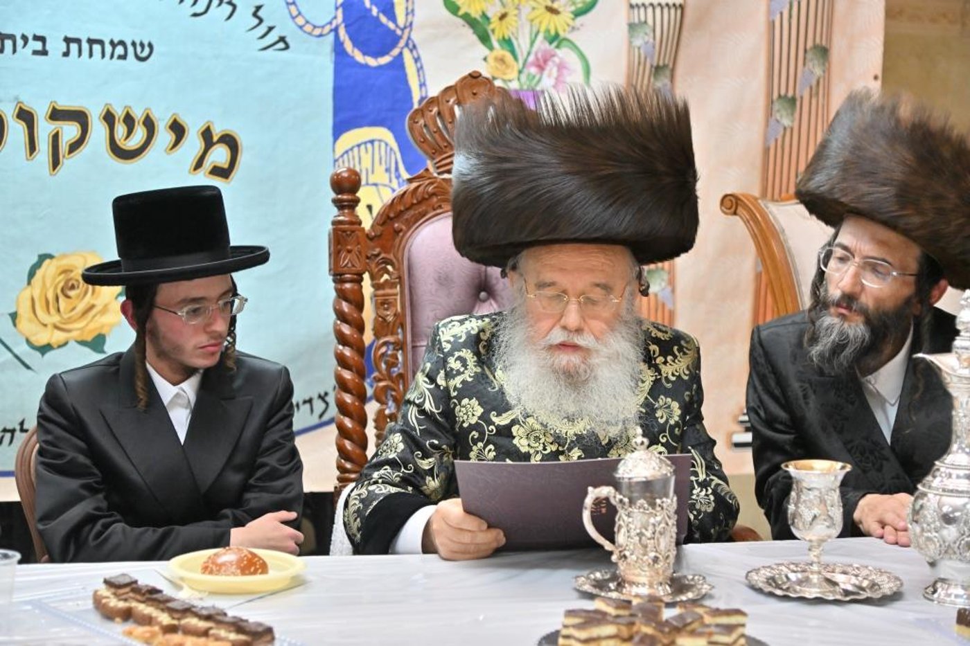 שמחת התנאים לנכדת האדמו"ר ממישקולץ