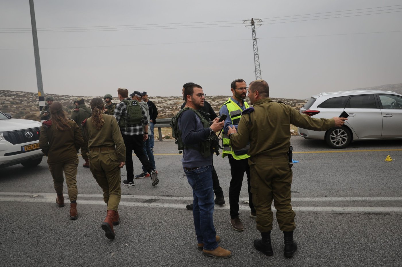 צפו בזירת חיסול המחבל מפיגוע הדריסה סמוך לכוכב יעקב