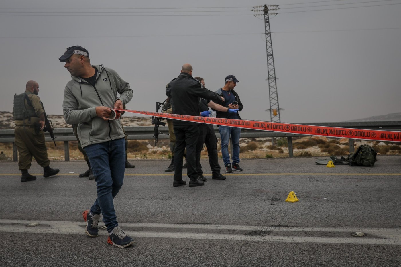 צפו בזירת חיסול המחבל מפיגוע הדריסה סמוך לכוכב יעקב