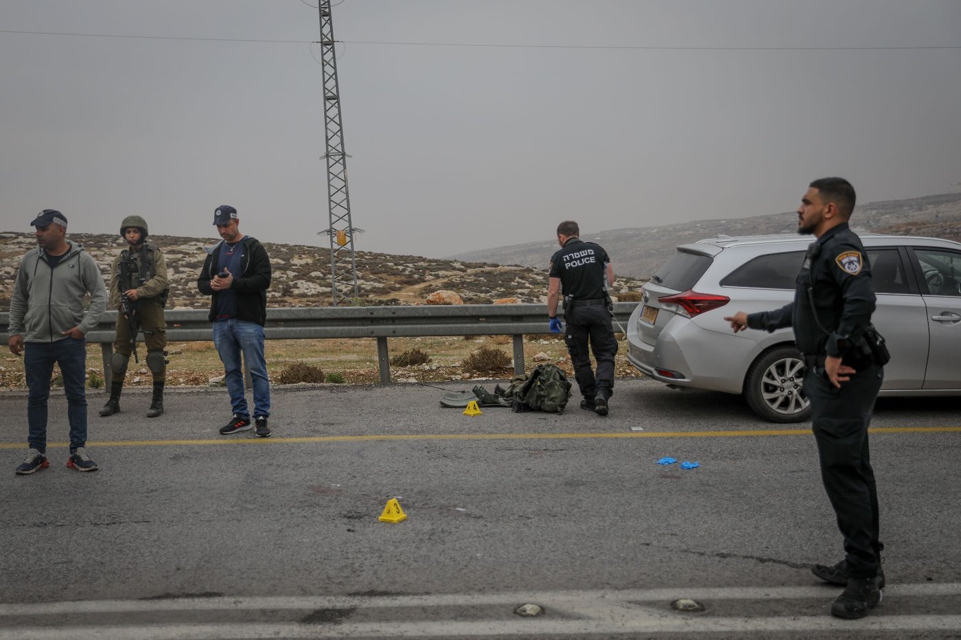 צפו בזירת חיסול המחבל מפיגוע הדריסה סמוך לכוכב יעקב