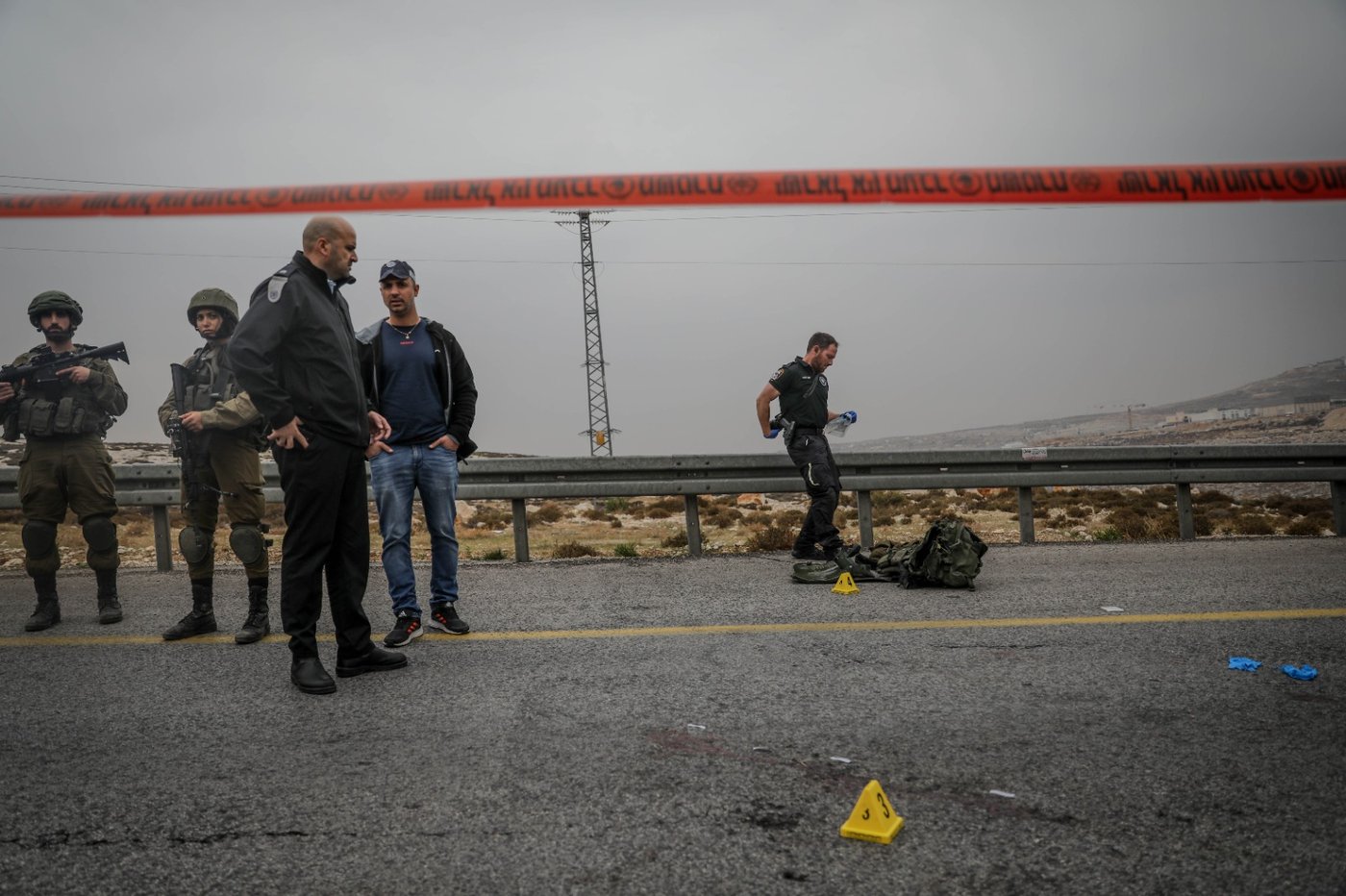 צפו בזירת חיסול המחבל מפיגוע הדריסה סמוך לכוכב יעקב