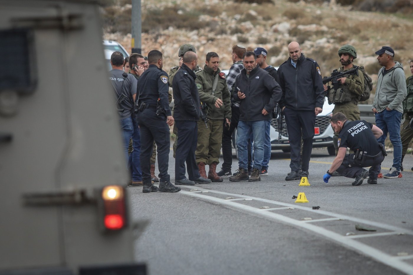 צפו בזירת חיסול המחבל מפיגוע הדריסה סמוך לכוכב יעקב