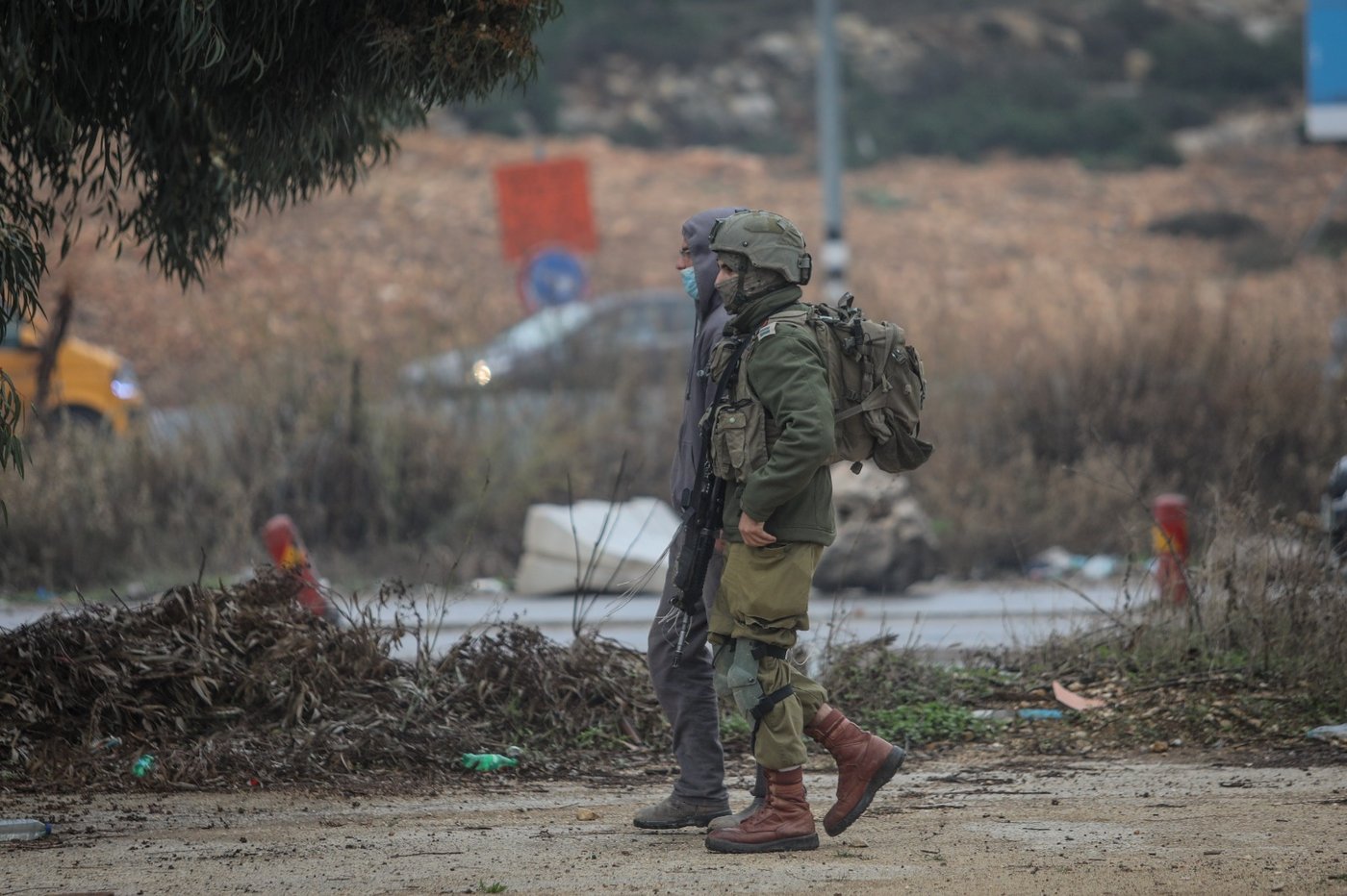 צפו בזירת חיסול המחבל מפיגוע הדריסה סמוך לכוכב יעקב