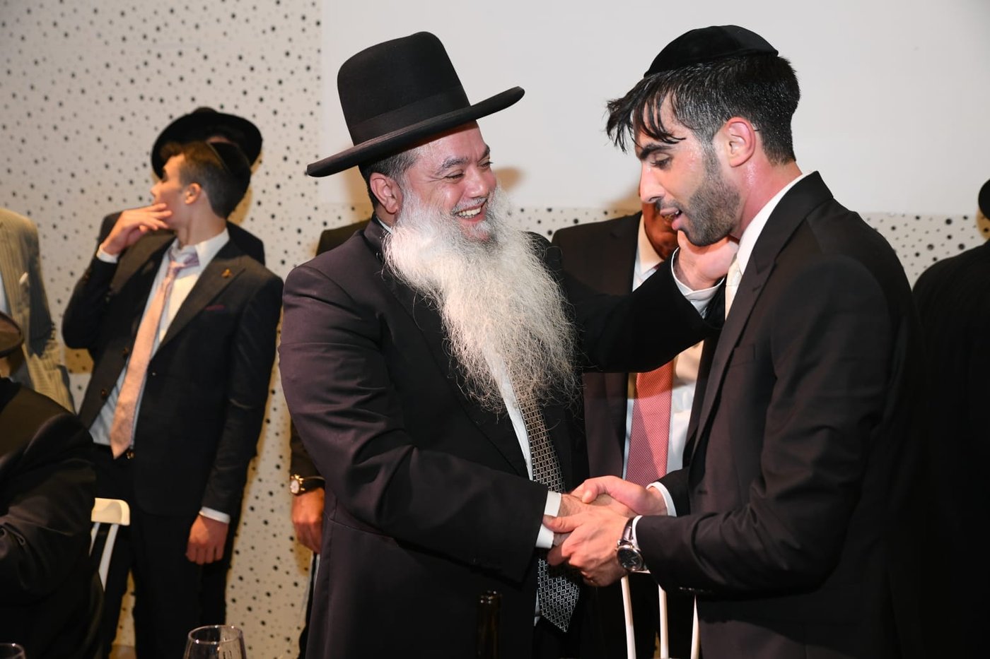 בכיר ש"ס אבי אמסלם חיתן בת, רבנים ואישי ציבור השתתפו