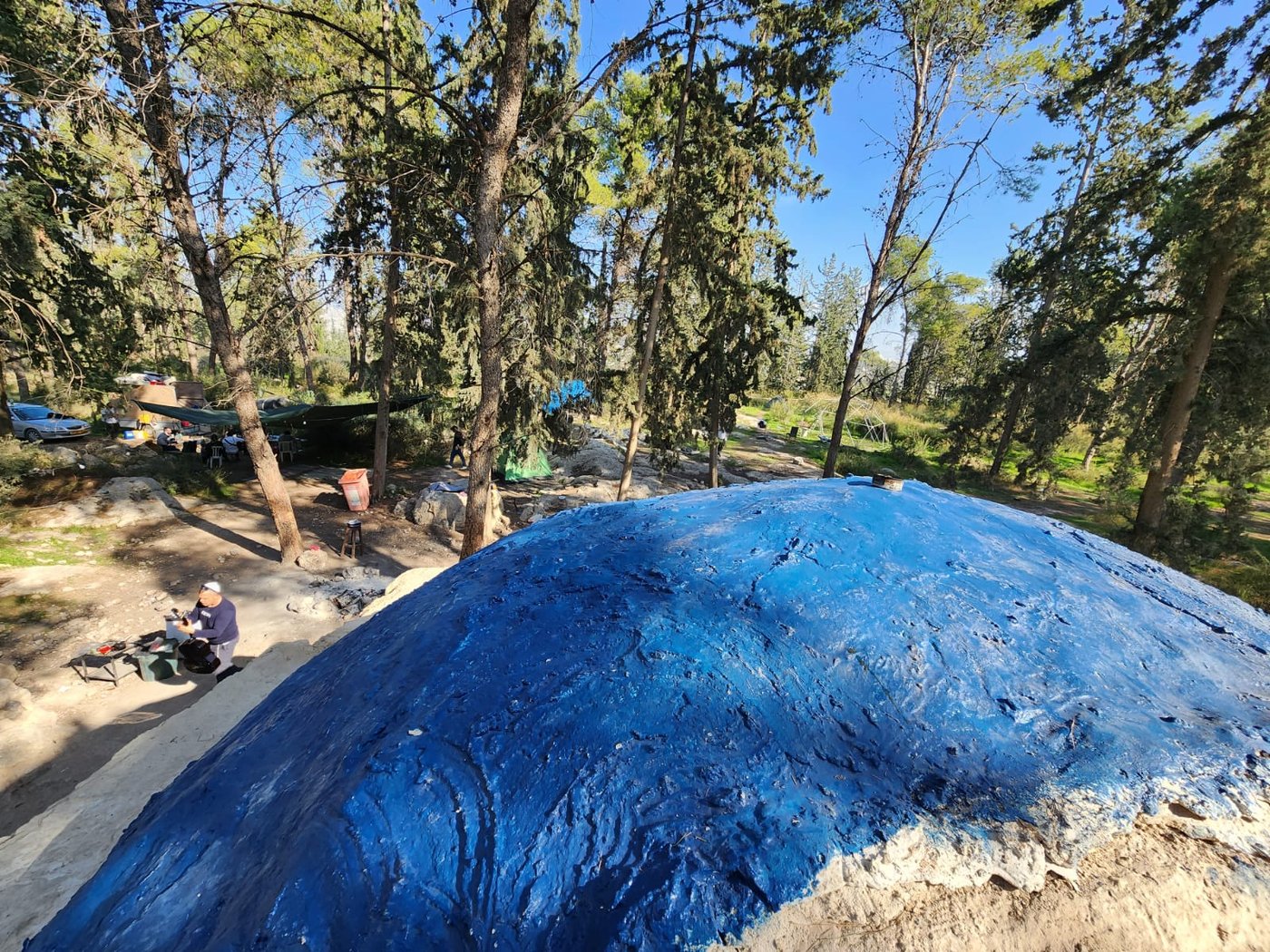 כיפת הקבר הכחולה