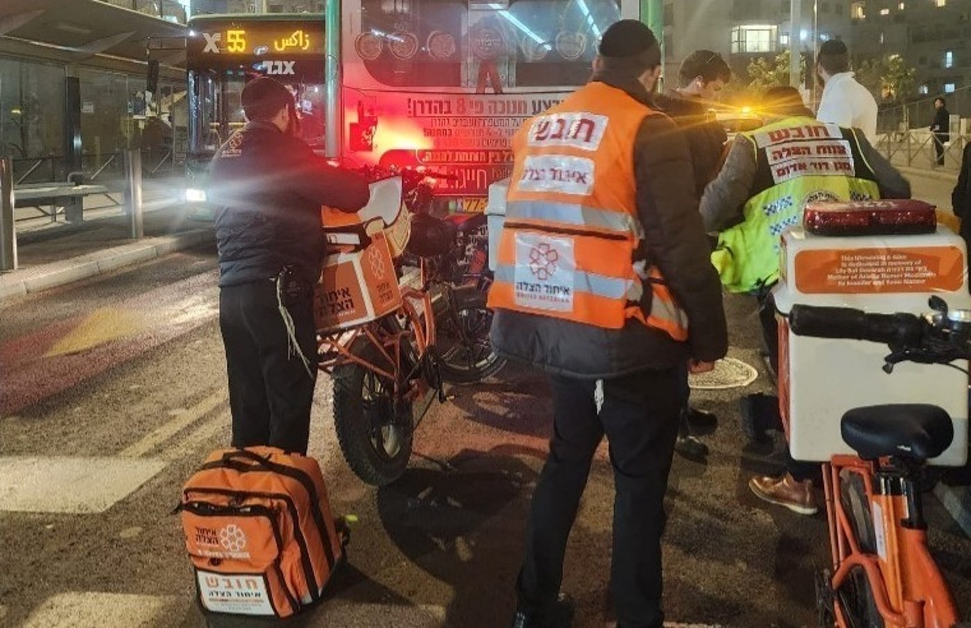 זירת התאונה