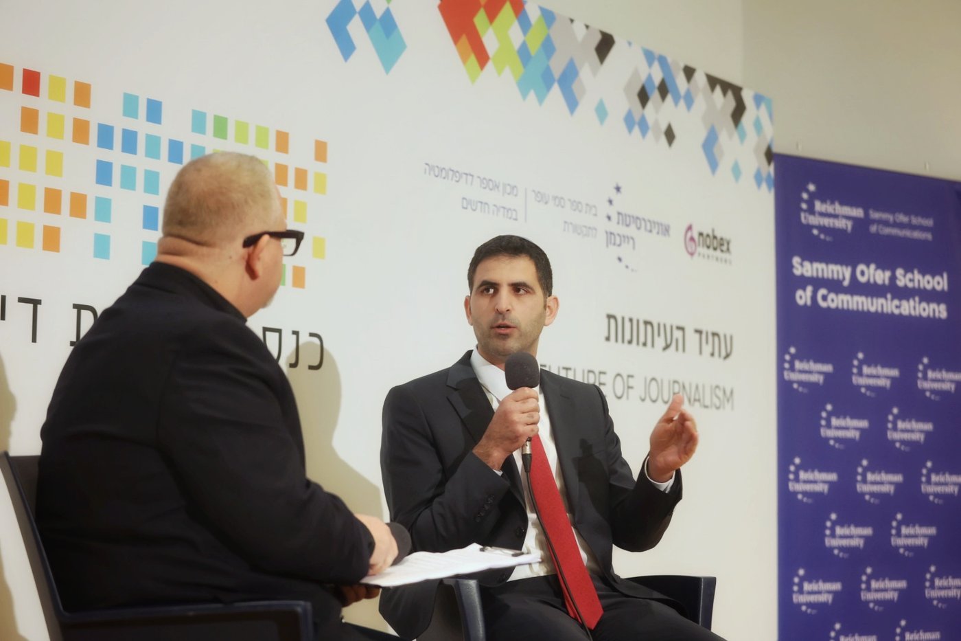 שר התקשורת קרעי בכנס