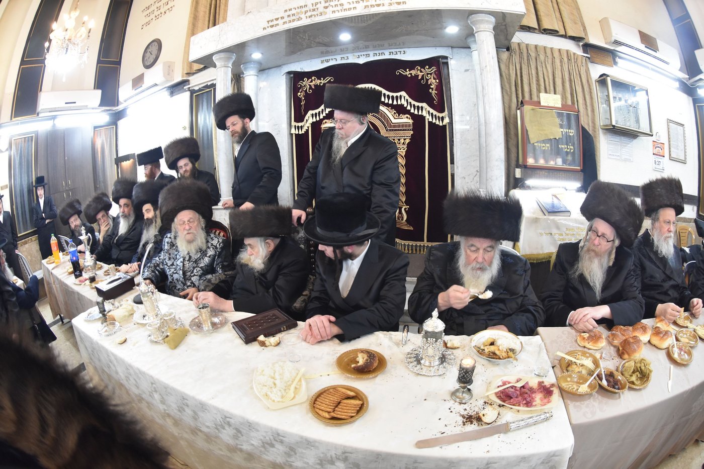 שמחת התנאים בחצרות שאץ - טשרנוביל