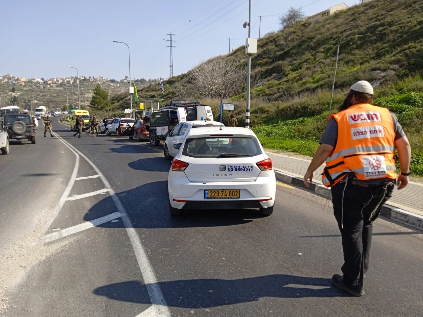 זירת הפיגוע