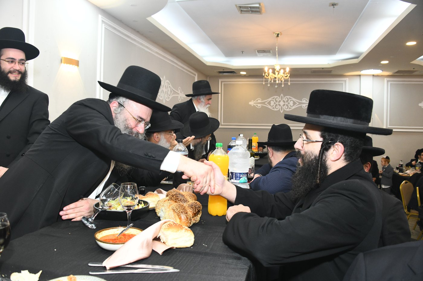 שמחת נישואי נכדת מרן שר התורה זצוק"ל | תיעוד ענק