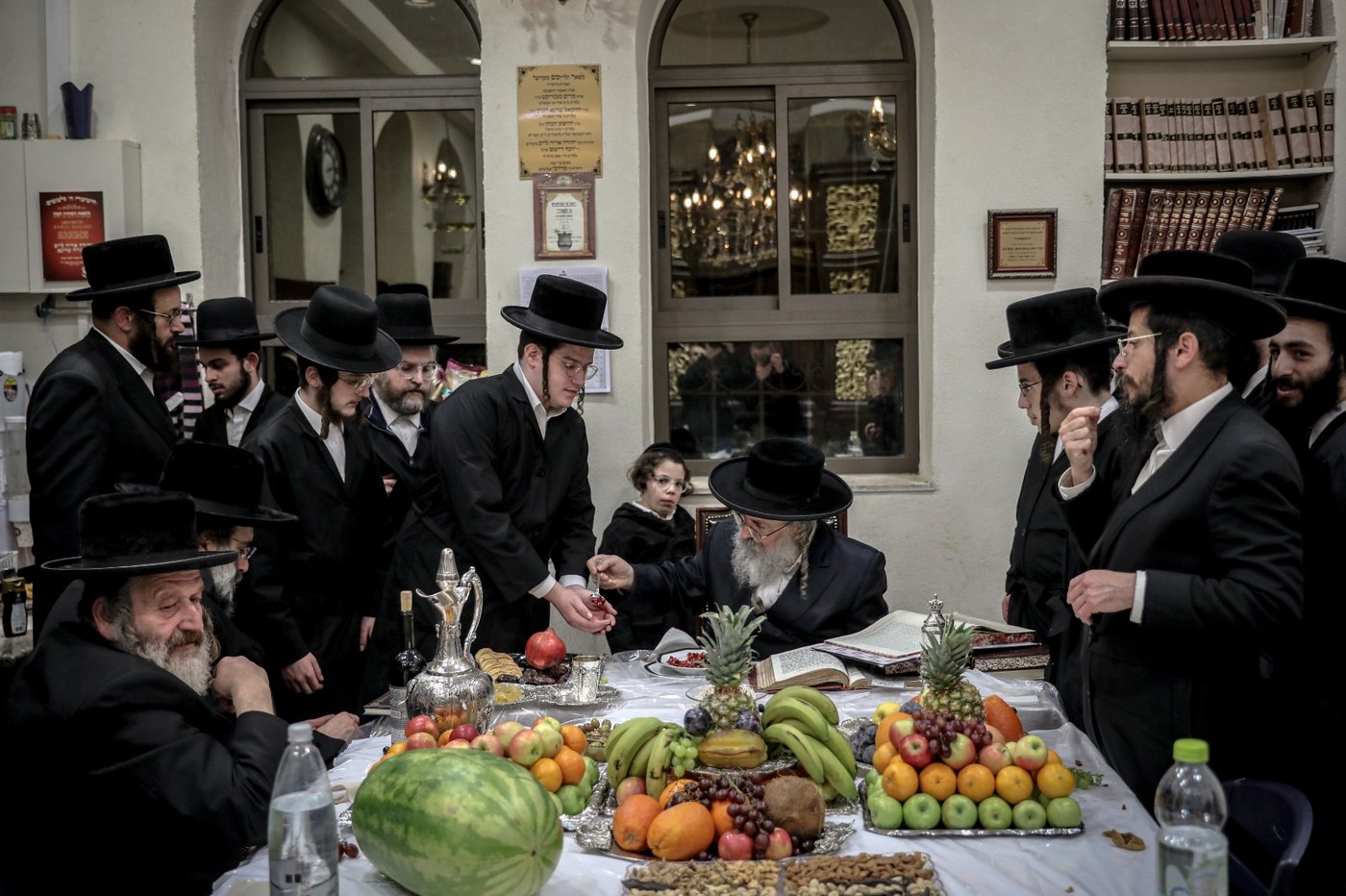 ט"ו בשבט בחצר חסידות לעלוב