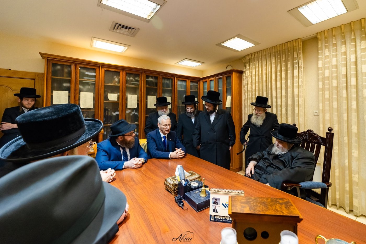 ר' שעיה בן רבי מוישה: שר הדתות ההונגרי ביקר אצל הרבי מבעלזא