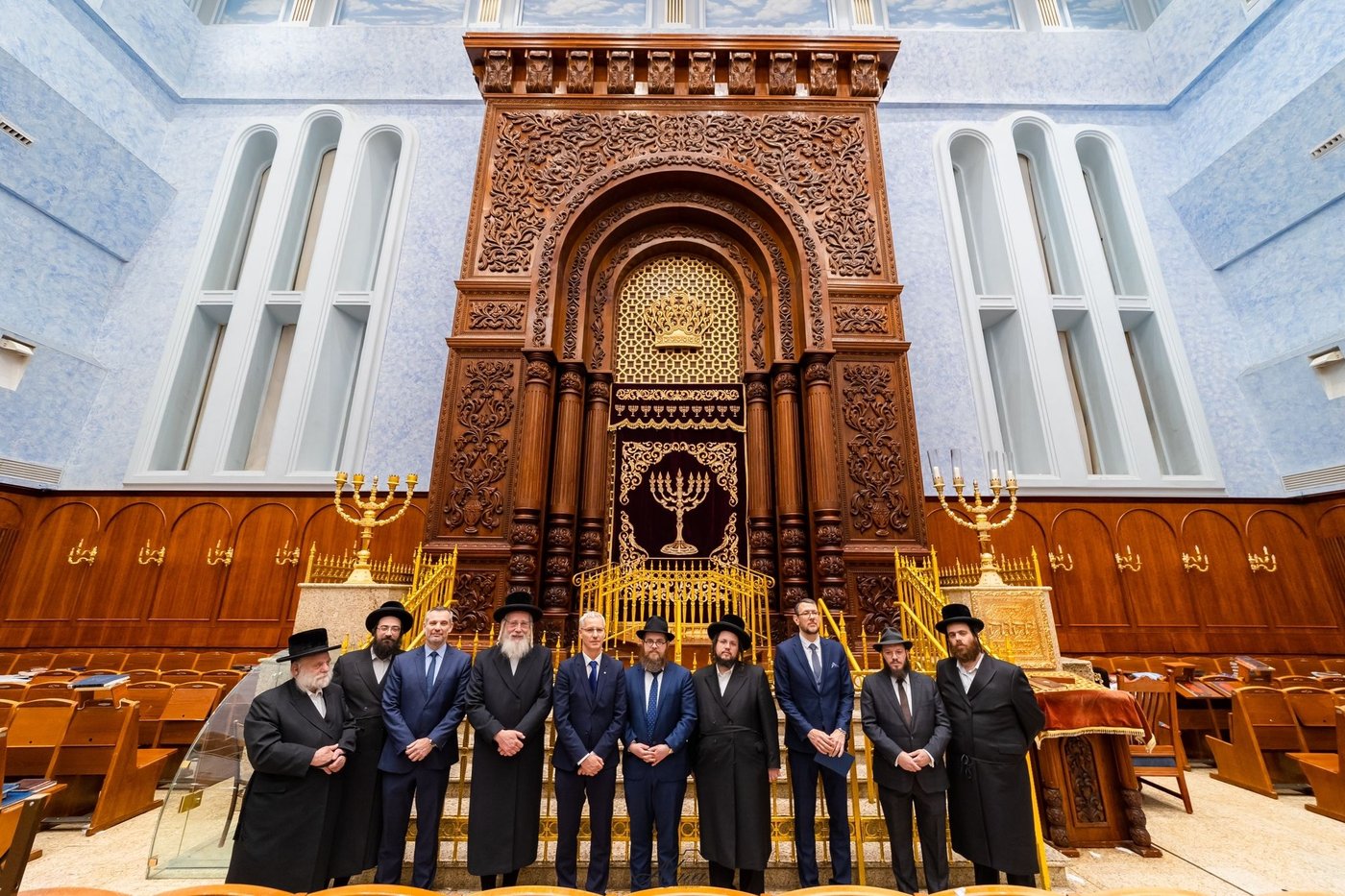 ר' שעיה בן רבי מוישה: שר הדתות ההונגרי ביקר אצל הרבי מבעלזא