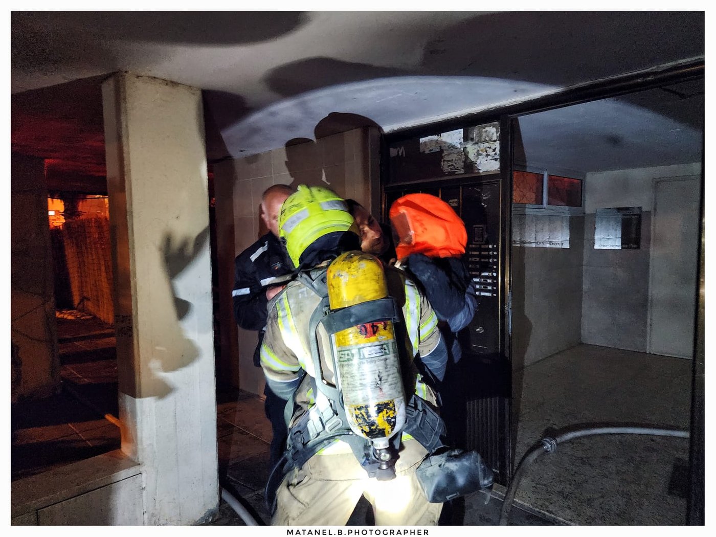 שריפה בבאר שבע: אם ובנה הפעוט חולצו במצב קשה