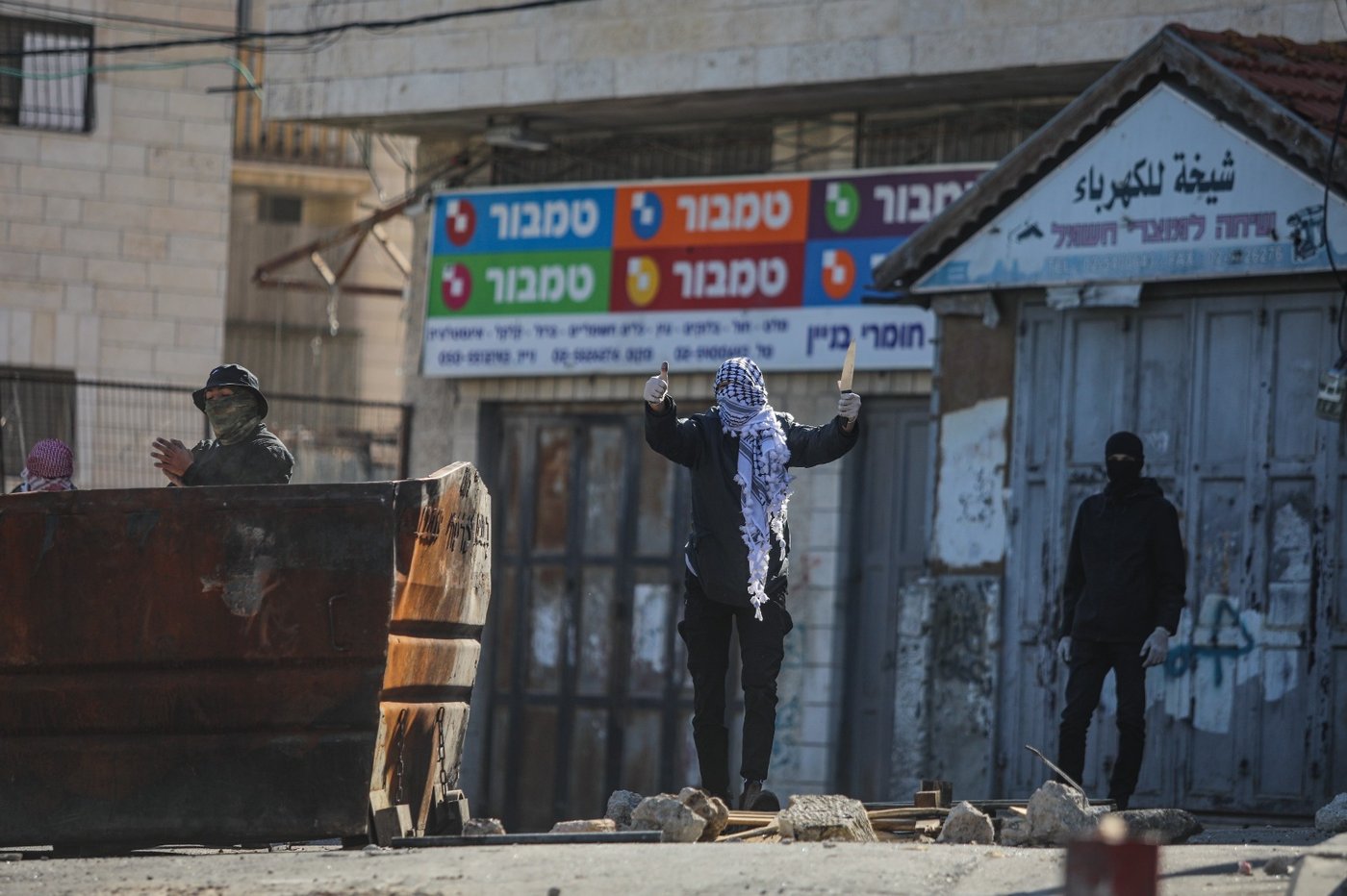 צפו בתיעוד: המחבלים הפלסטינים השתוללו בעיסוואיה