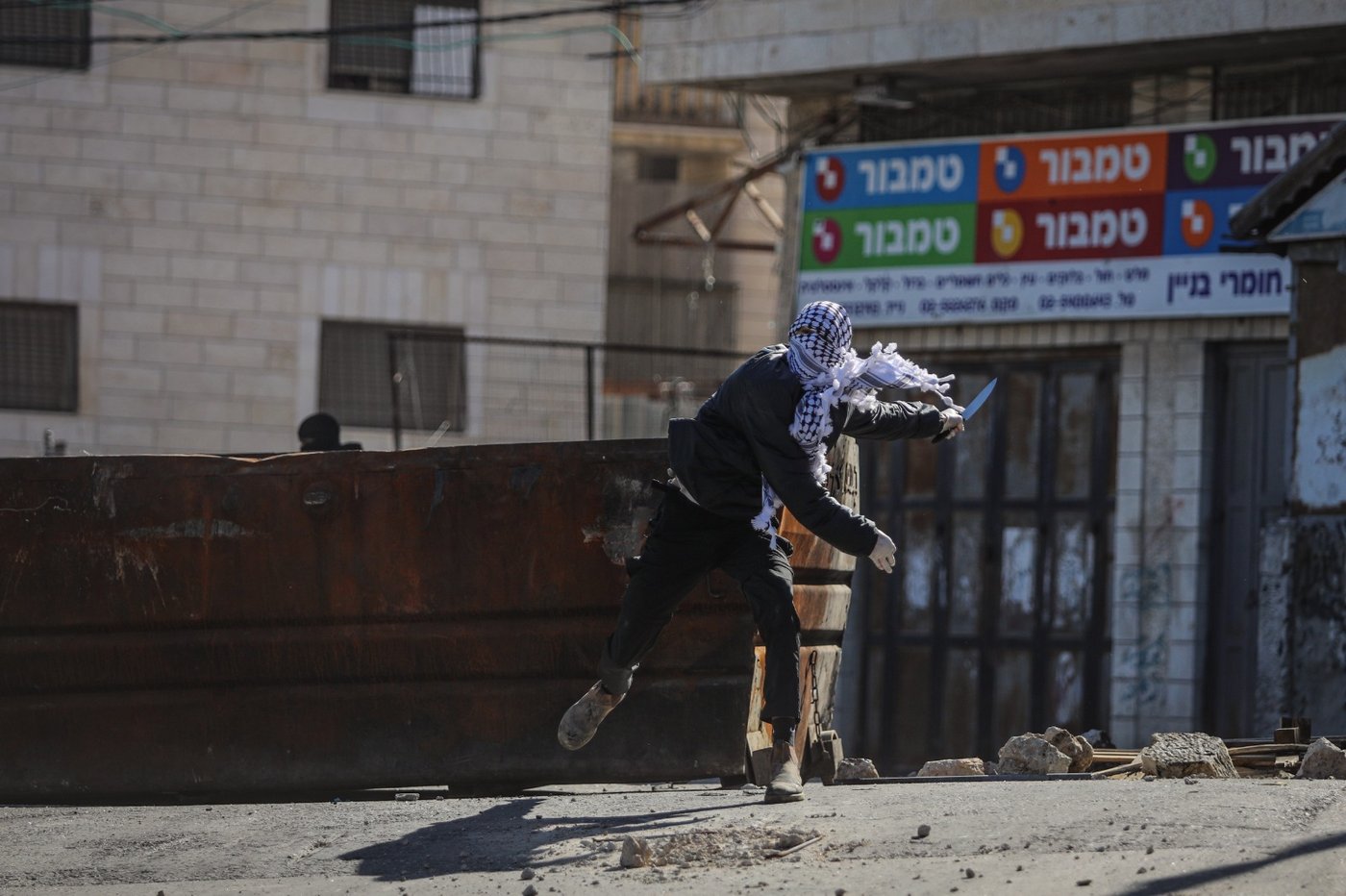 צפו בתיעוד: המחבלים הפלסטינים השתוללו בעיסוואיה