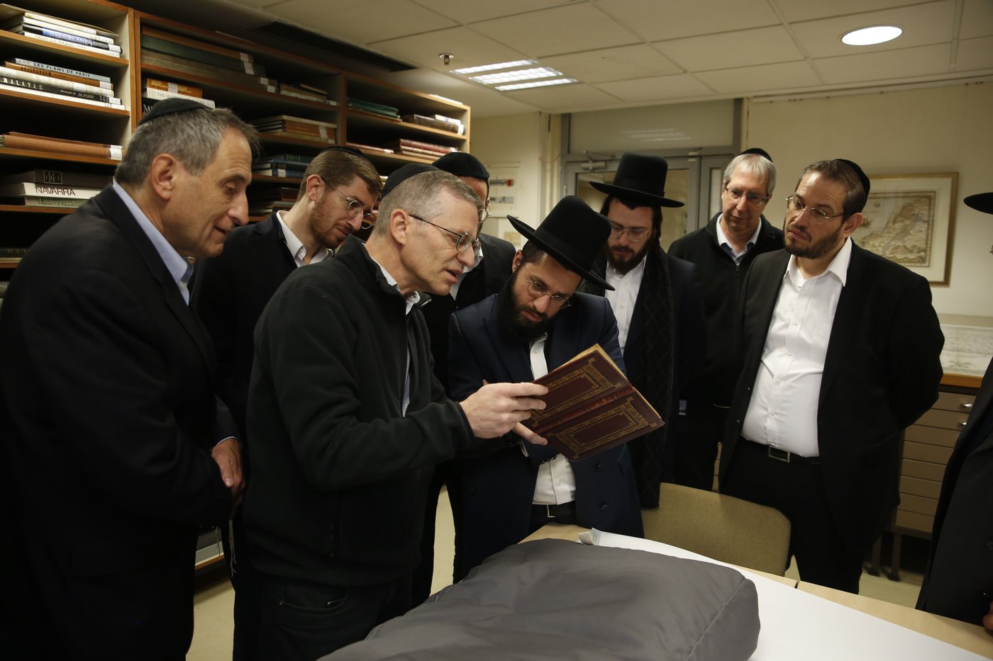 משפחת קנייבסקי בספרייה הלאומית