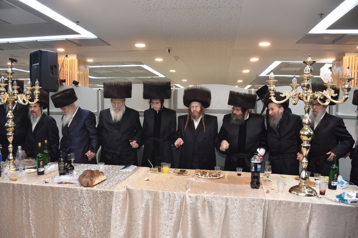 בצאנז זמיגרד חגגו בשמחת חתונת נין האדמו"ר זצ"ל