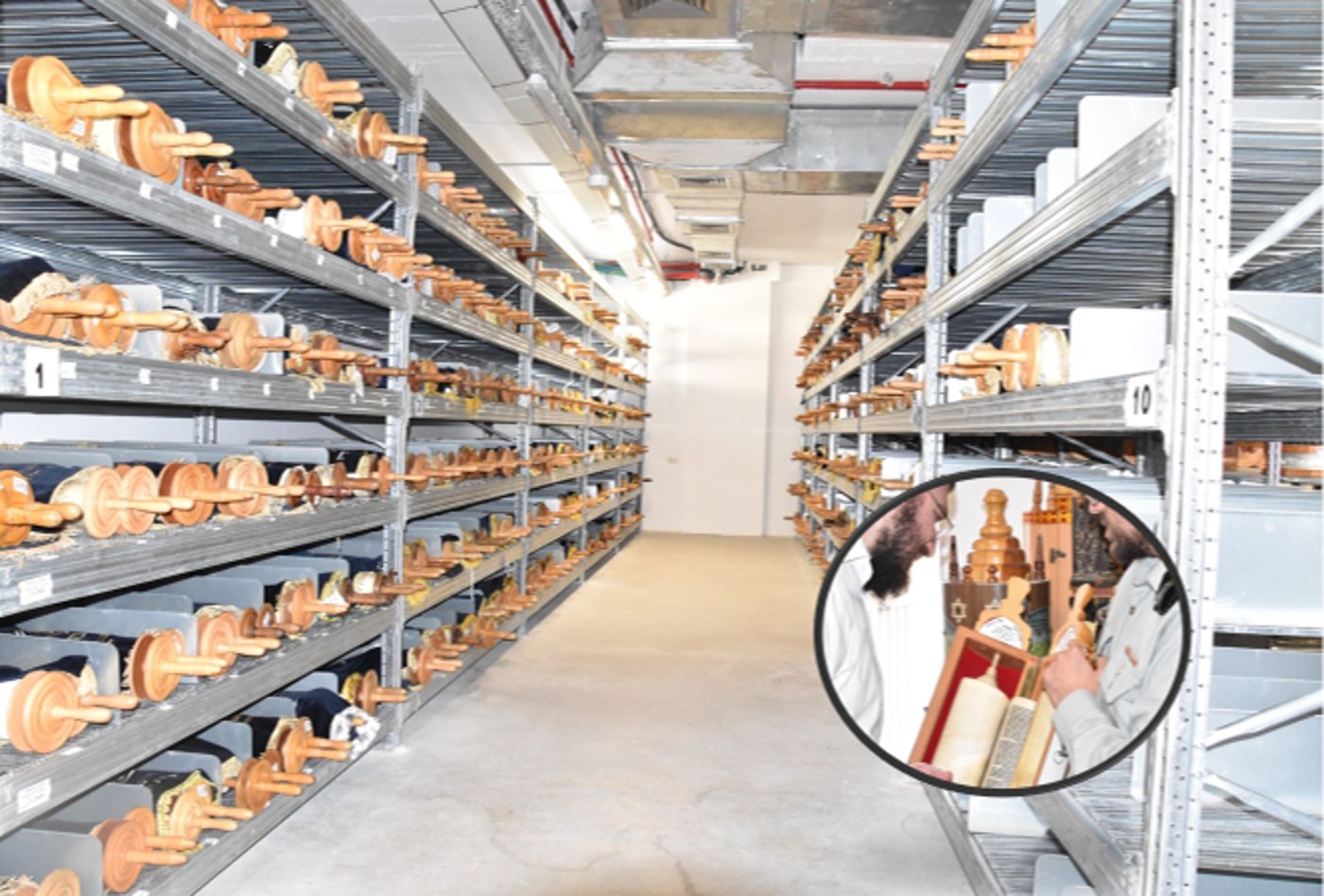 ארון הקודש הגדול בעולם. בסיס שורה של הרבנות הצבאית