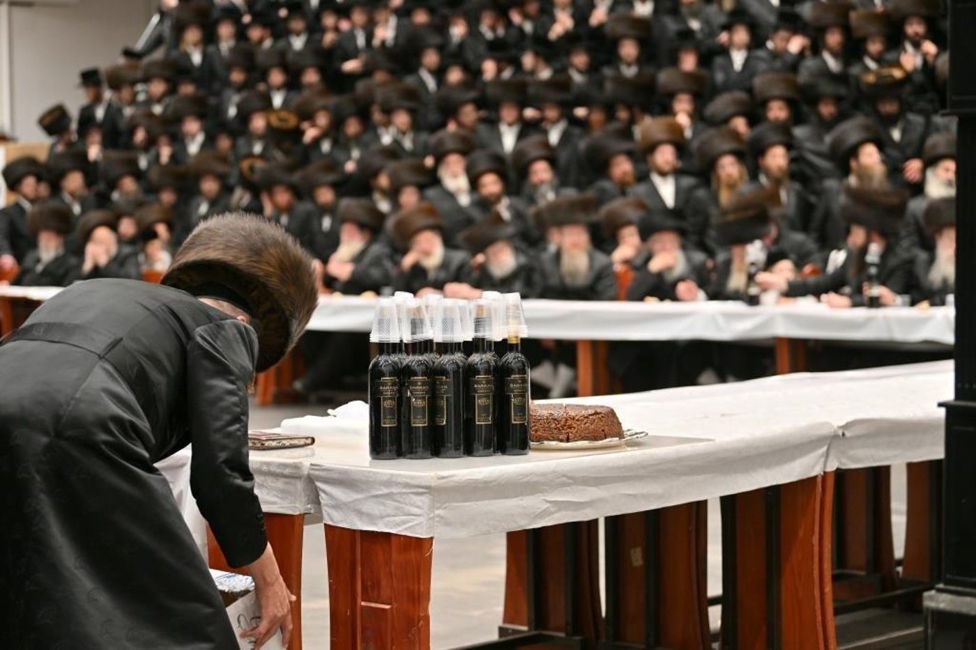 במשתה היין הוגשו יינות 'יקב ברקן' מסדרת 'גולד'