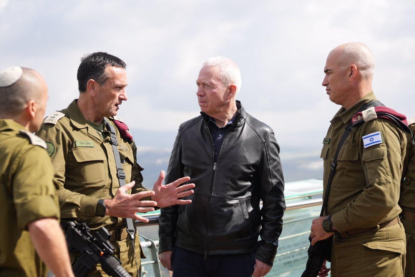 השר גלנט ביקר בגבול הצפוני: "נכה את מי שאחראי לפיגוע"