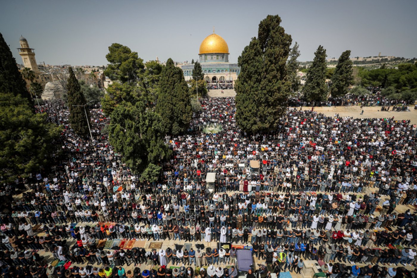 קריאות תמיכה במוחמד דף על הר הבית; 2,300 לוחמי מג"ב פועלים בירושלים וביו"ש