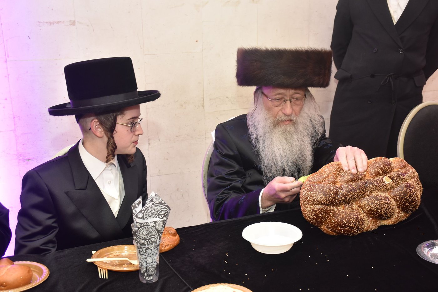 שמחת בר המצווה בחצר הקודש נדבורנה - צפת