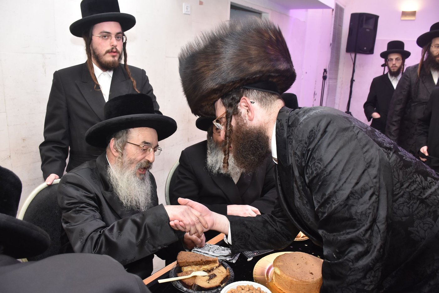 שמחת בר המצווה בחצר הקודש נדבורנה - צפת