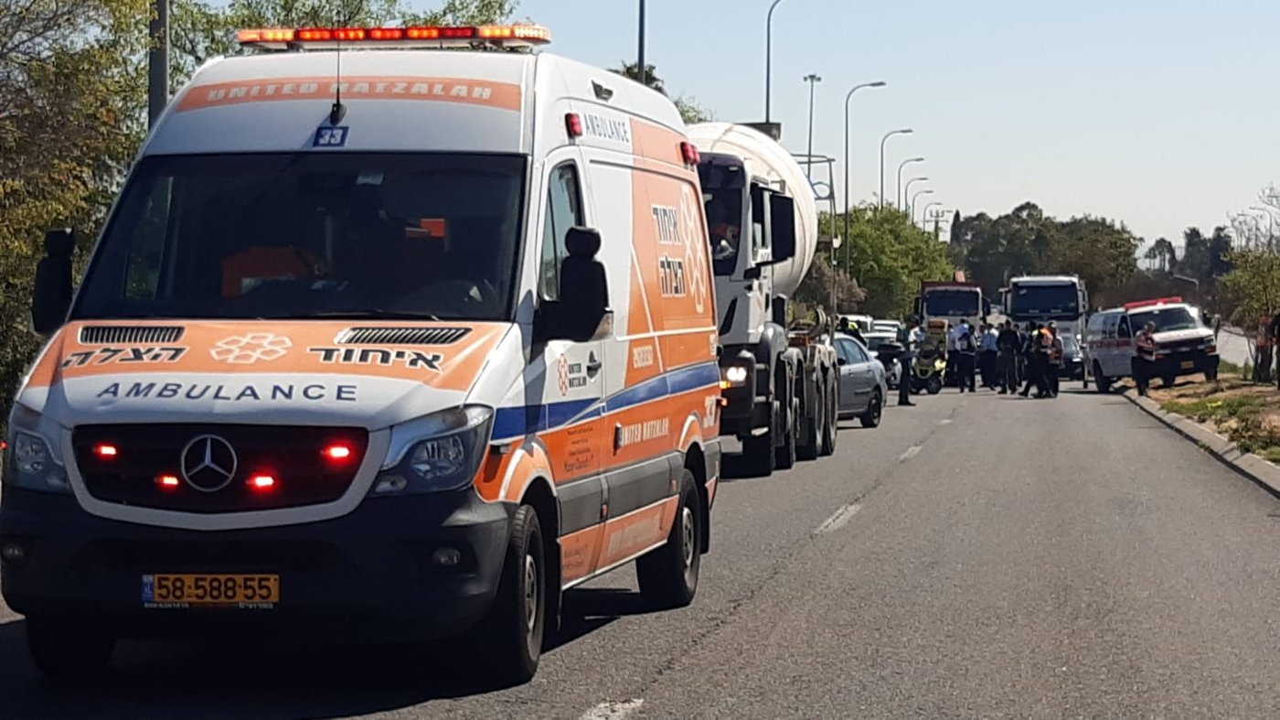 מהזירה בצומת צריפין 