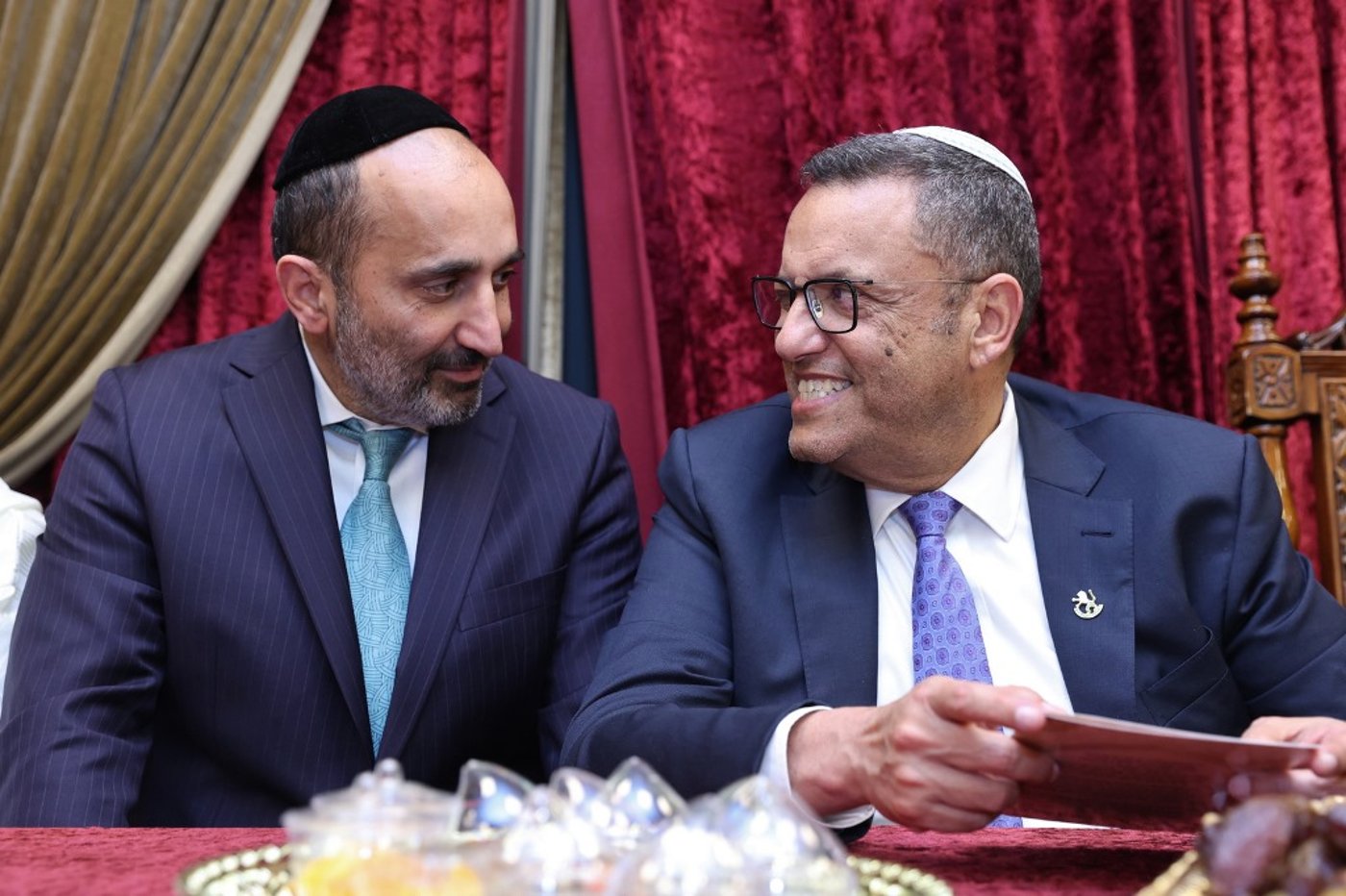 "גם כשיש חילוקי דעות, צריכים להיות באחדות"; המימונה של הראשל"צ הגר"ש עמאר