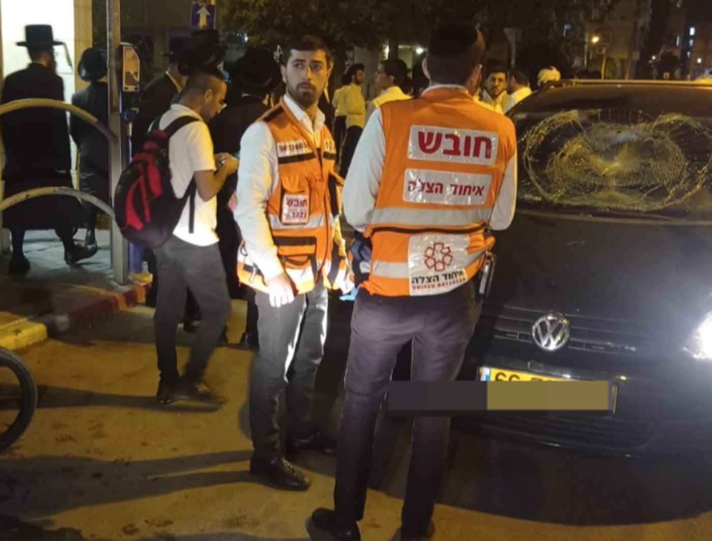 זירת התאונה, הלילה