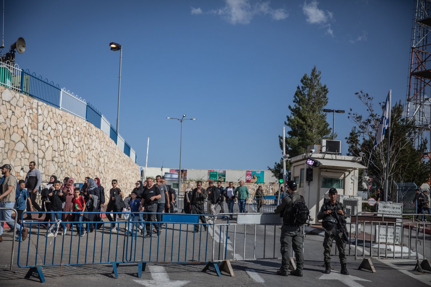 סיור מצולם • כך לוחמי מג"ב עוטף ירושלים מתמודדים עם הרמדאן והשב"חים