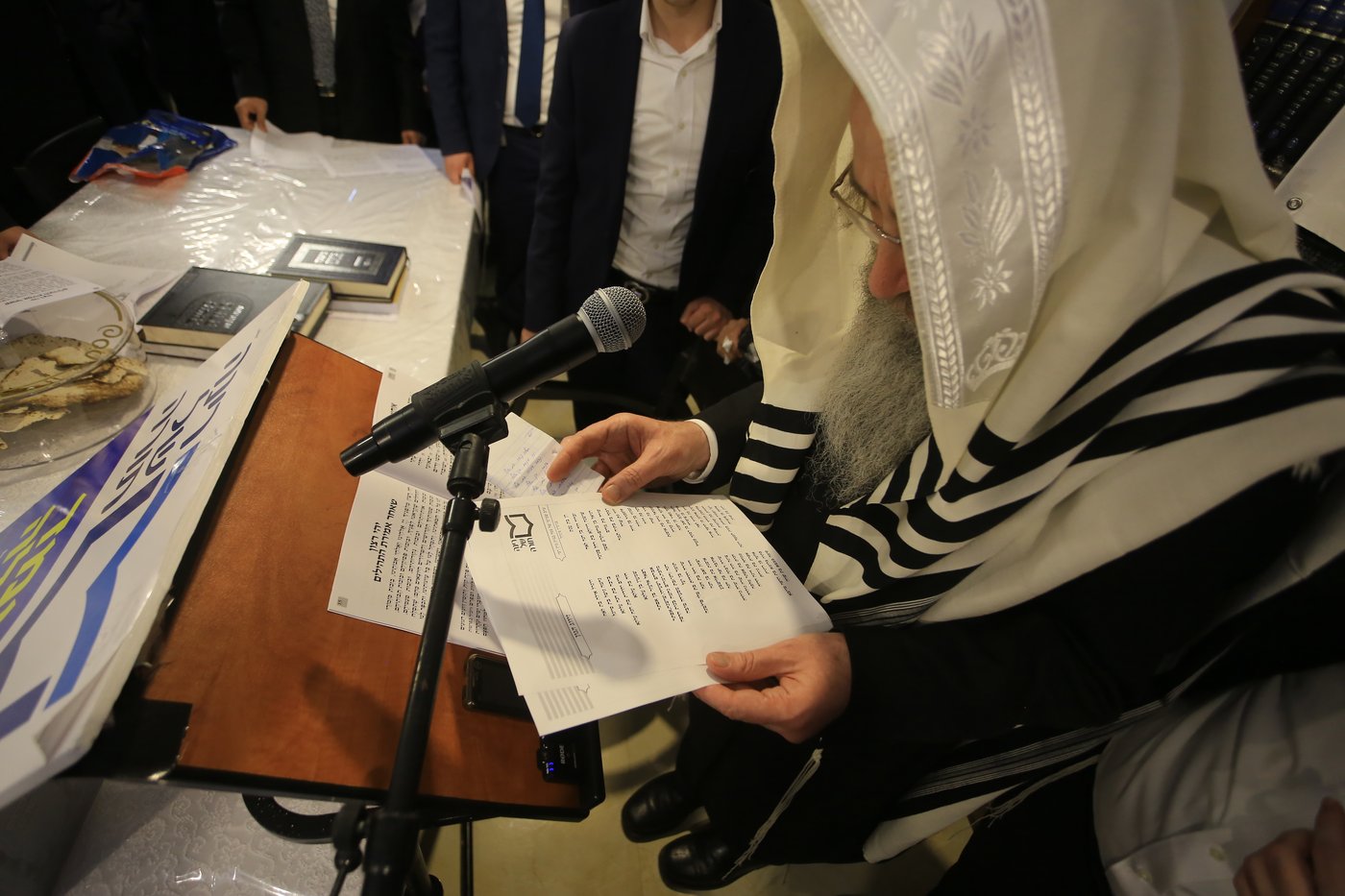 בראשות הגר"ב פינקל: מעמד ישועות נורא בערב שביעי של פסח