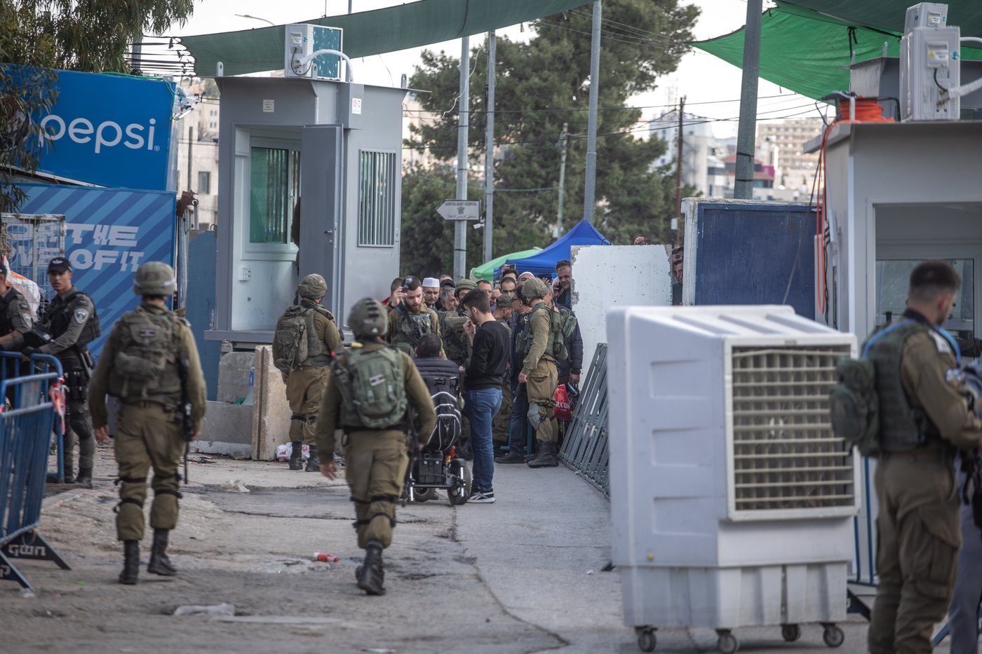 סיור מצולם • כך לוחמי מג"ב עוטף ירושלים מתמודדים עם הרמדאן והשב"חים