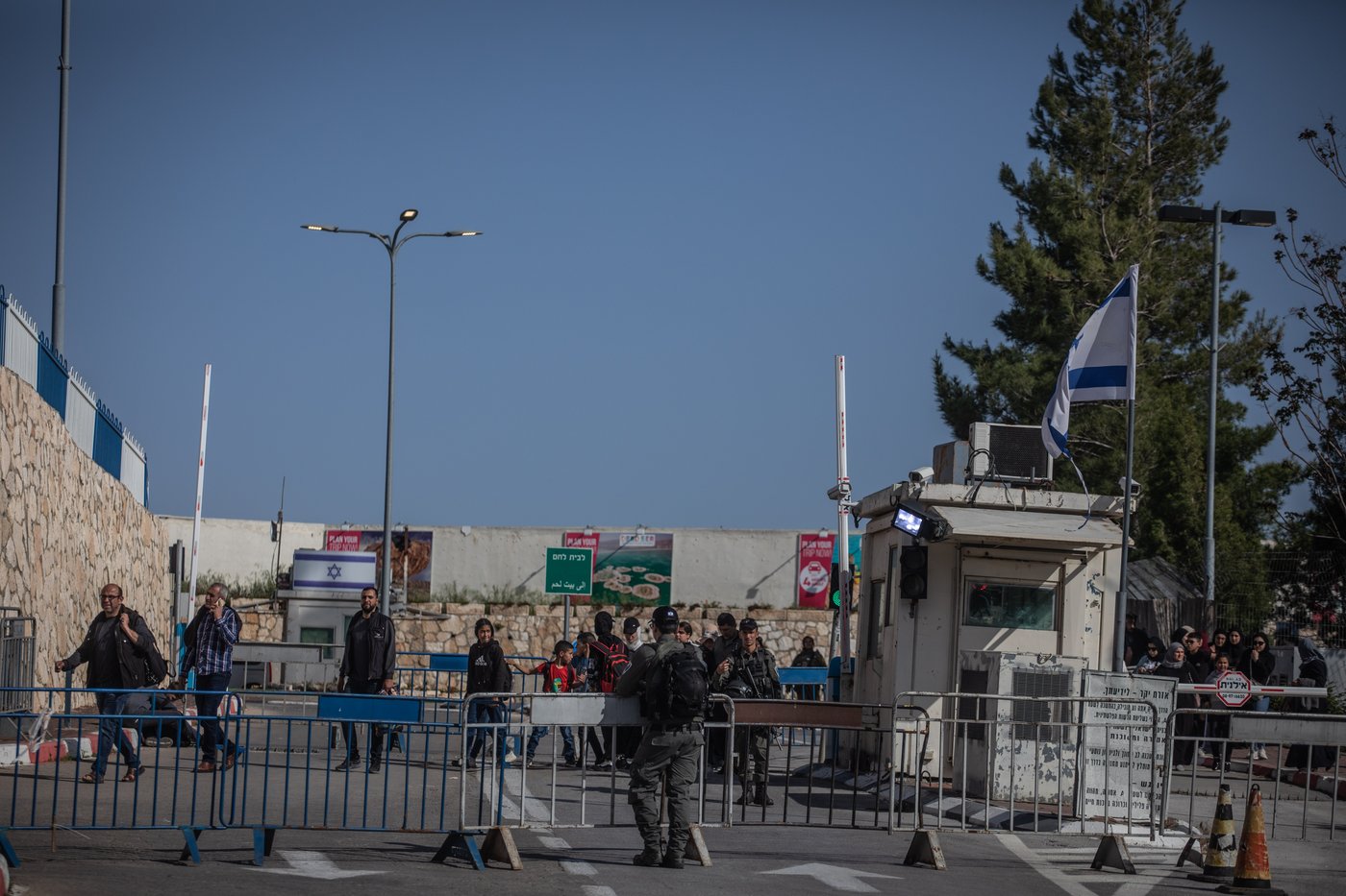 סיור מצולם • כך לוחמי מג"ב עוטף ירושלים מתמודדים עם הרמדאן והשב"חים