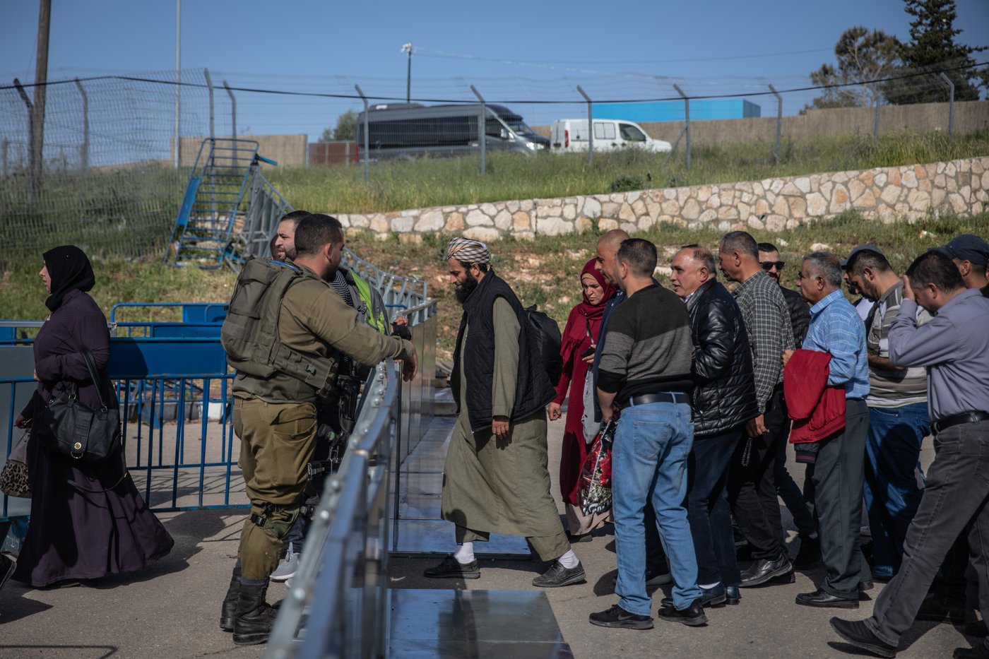 סיור מצולם • כך לוחמי מג"ב עוטף ירושלים מתמודדים עם הרמדאן והשב"חים