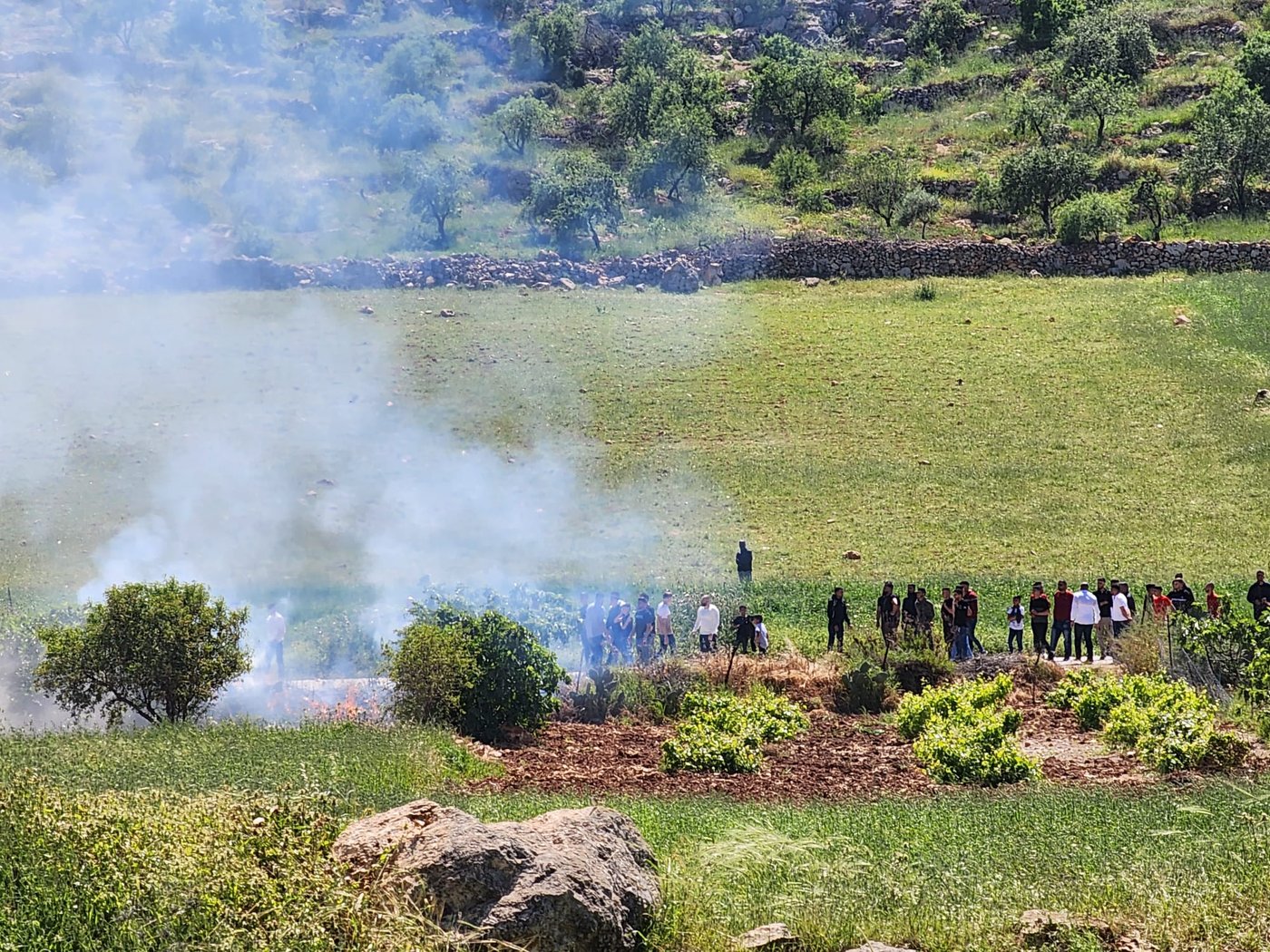 עימותים סוערים וירי בהפגנה: "מאות ערבים ניסו לתקוף"