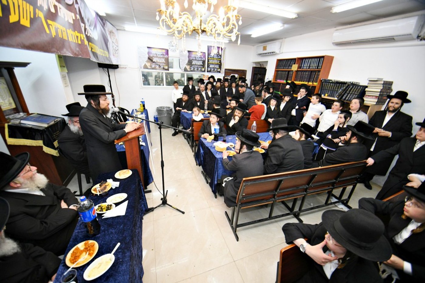 הילולת ר' ישעיה'לה בן ר' משה בשטיבלך המרכזי בביתר | צפו