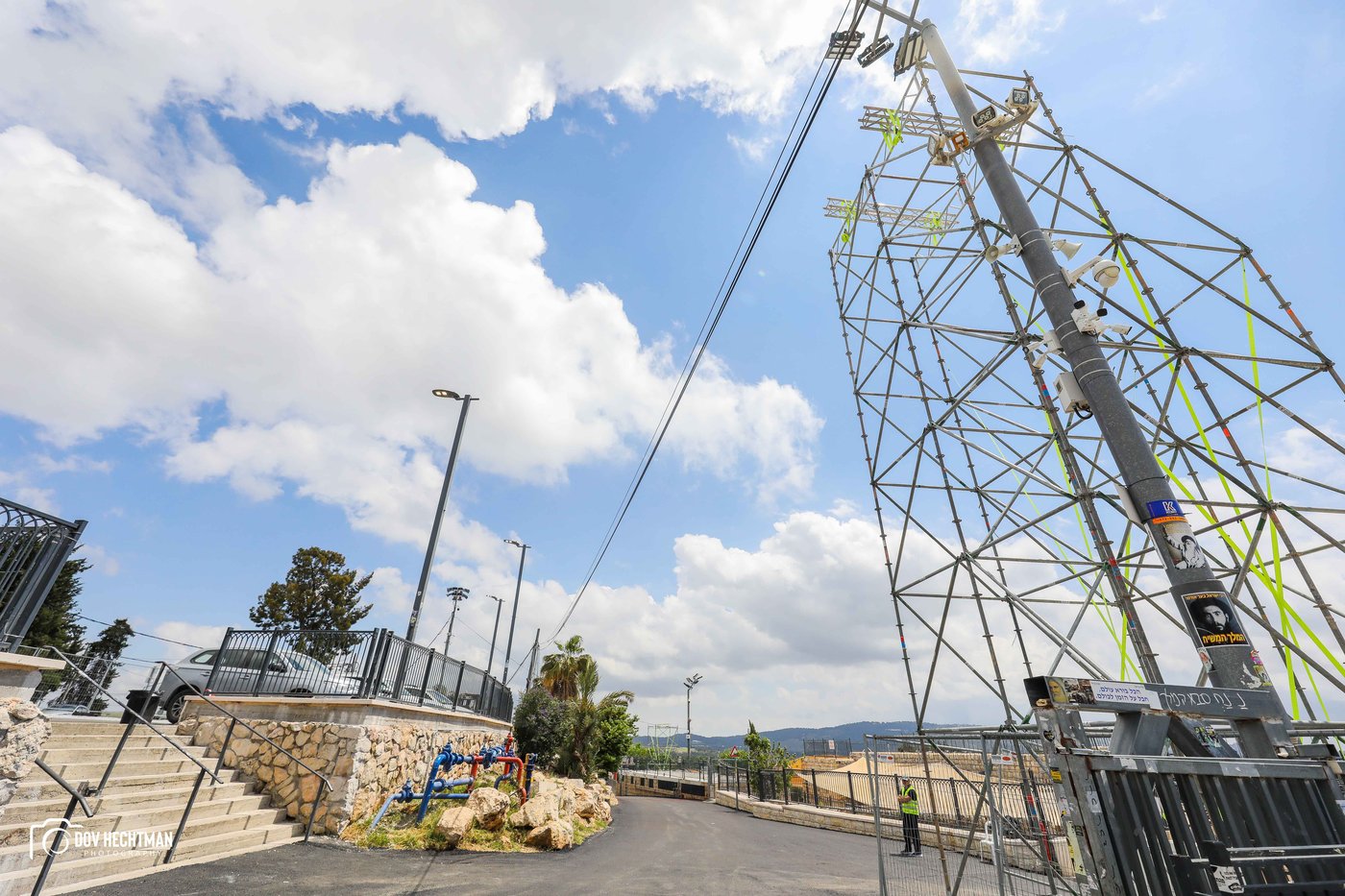שטחי הענק, המאהלים • תיעוד מיוחד מההכנות בהר מירון