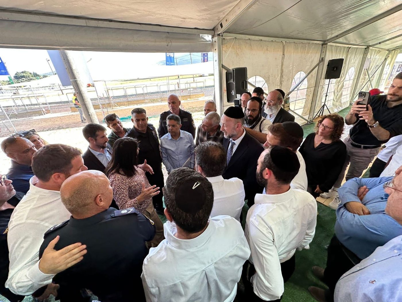 רגב ומקלב סיירו במירון; כך נערכים להסעת ההמונים בתחב"צ