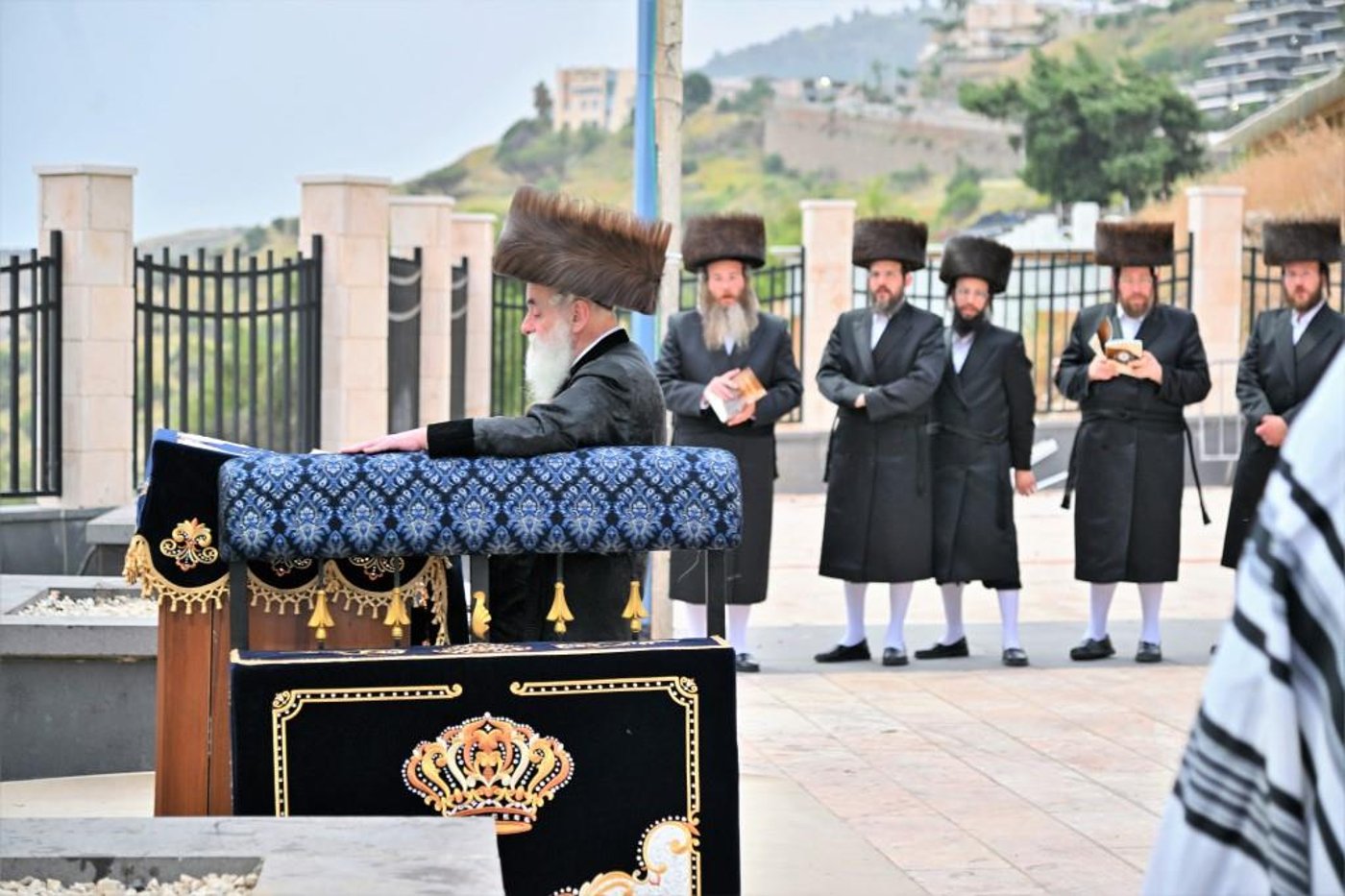 אברכי 'לב ויז'ניץ' העמלים לפרנסתם בשבת התאחדות עם האדמו"ר