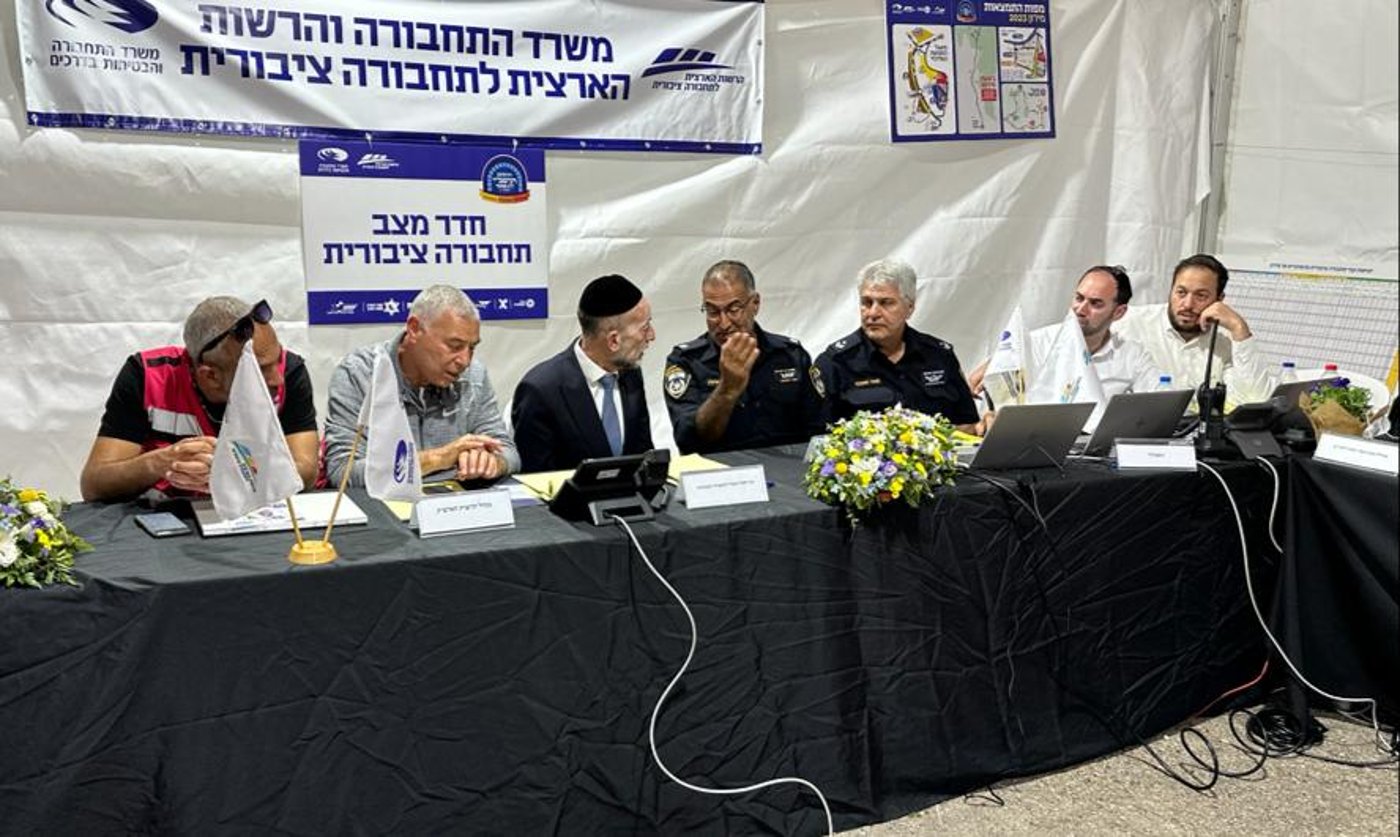 הנתונים המלאים מהתחבורה להילולת רשב"י: 160,000 כרטיסים, אלפי אוטובוסים ומאות פקחים