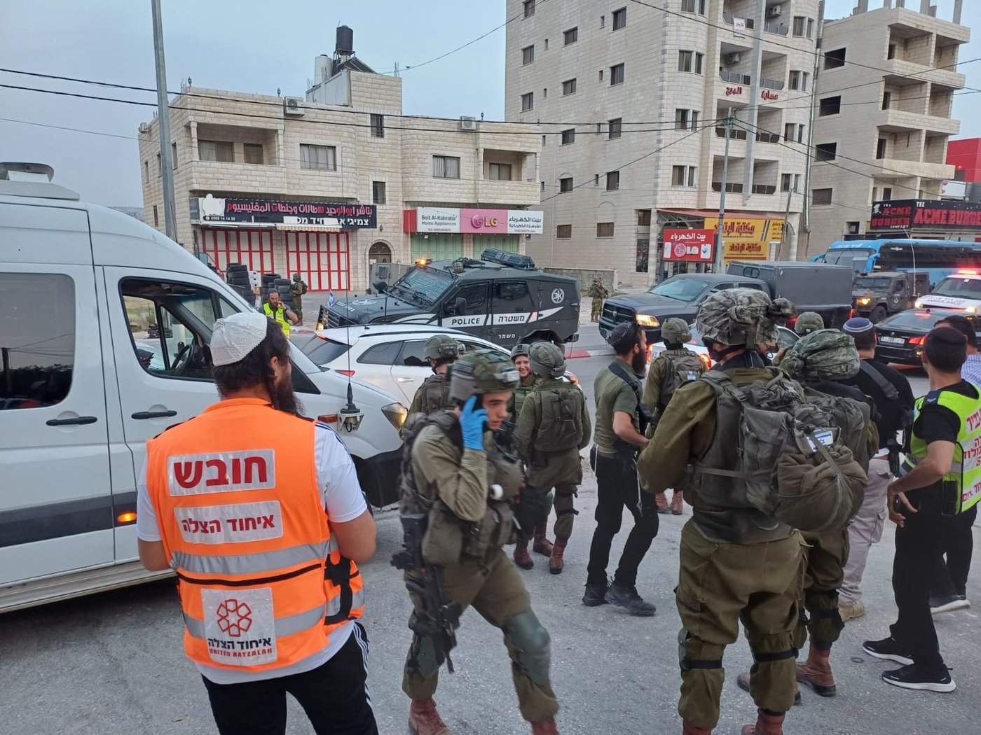 זירת התאונה, הערב