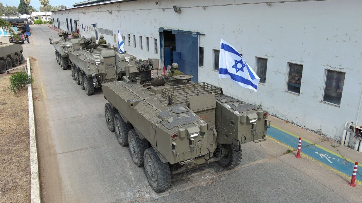 נגמ"שי האיתן הראשונים נמסרו לחטיבת הנח"ל • צפו