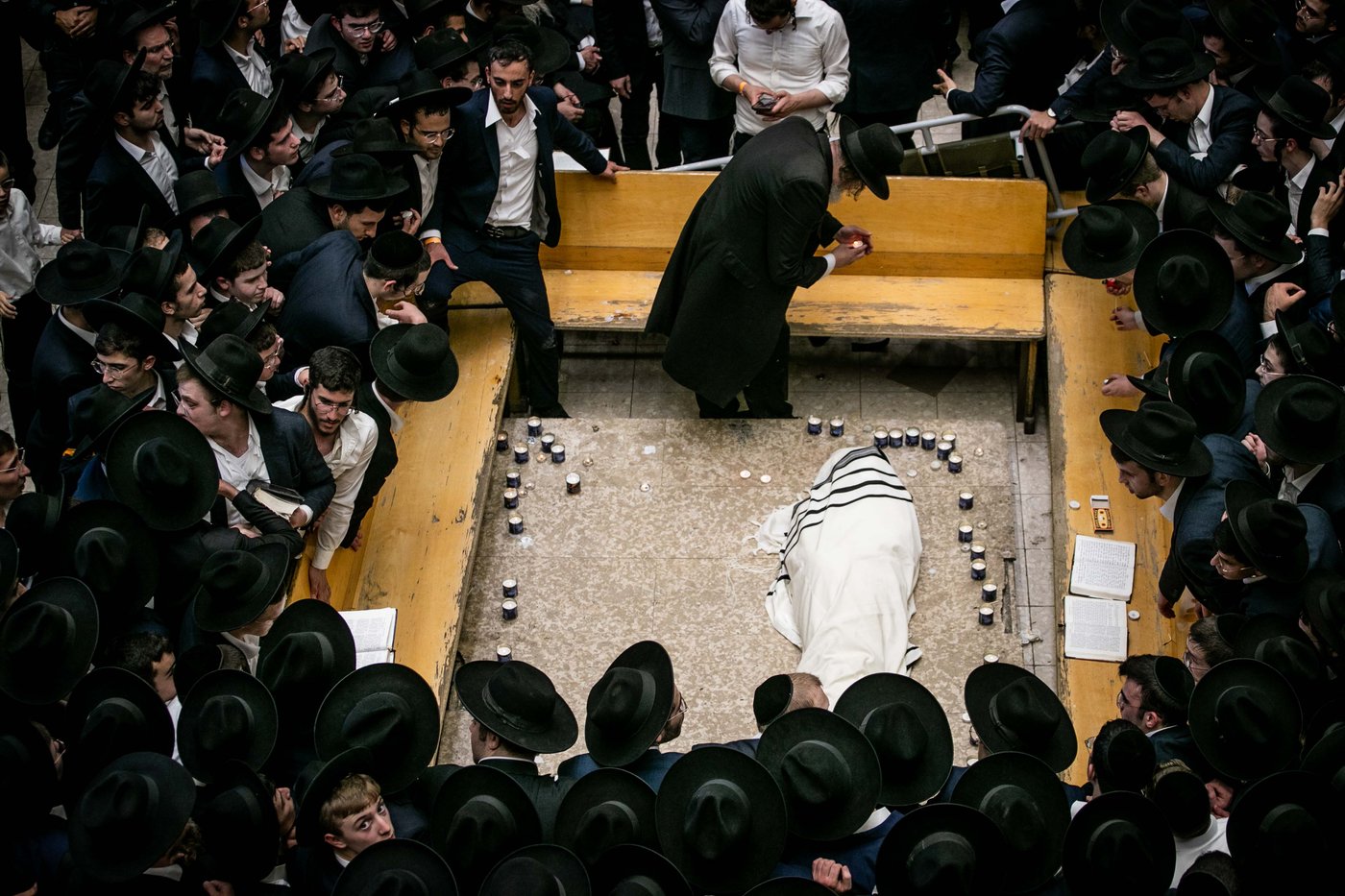 מסע הלווית מרן רבי גרשון אדלשטיין זצ"ל