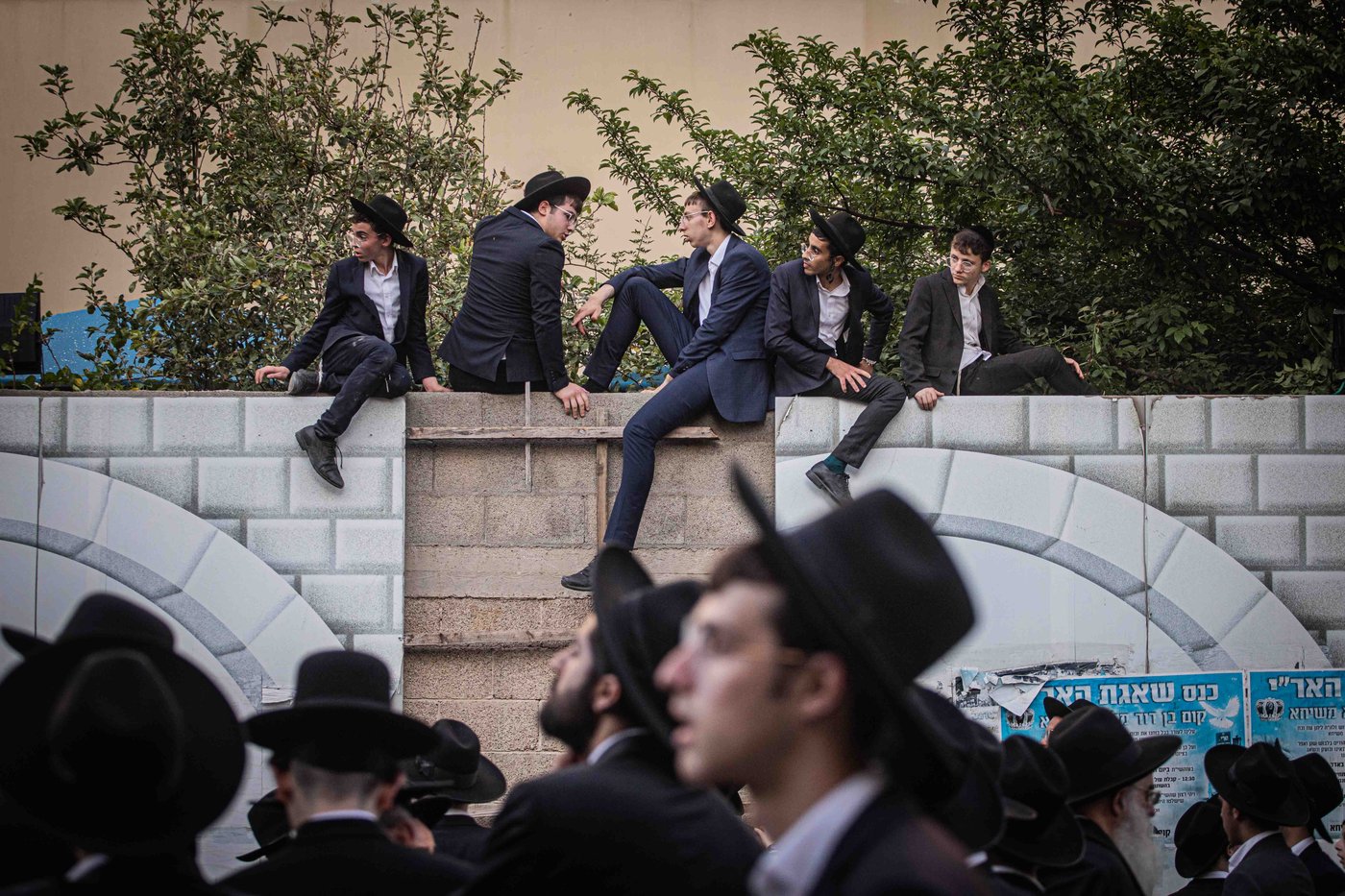 מסע הלווית מרן רבי גרשון אדלשטיין זצ"ל