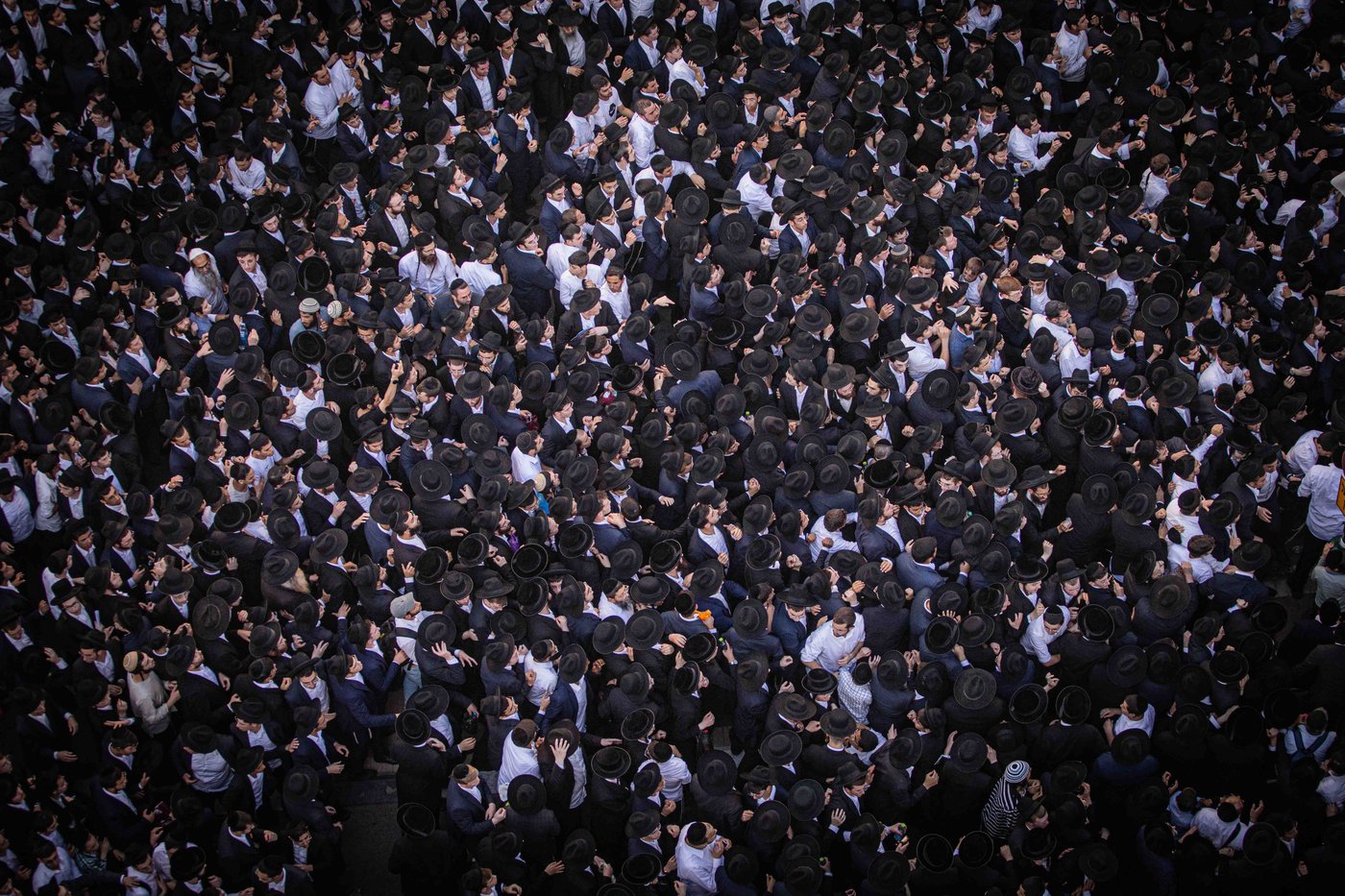 מסע הלווית מרן רבי גרשון אדלשטיין זצ"ל